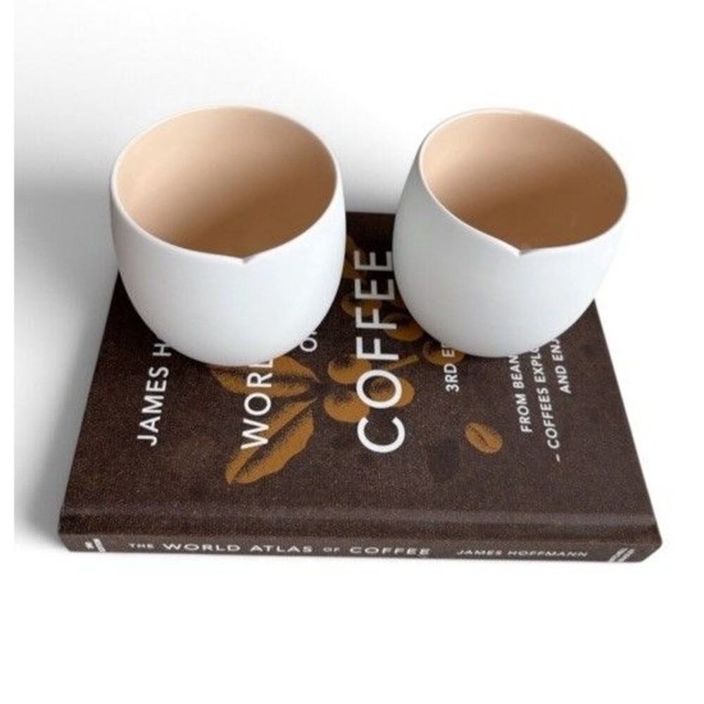 Nespresso LUNGO India Mahdavi 2-Coffee Tea Cups Origin Collection 14 oz.